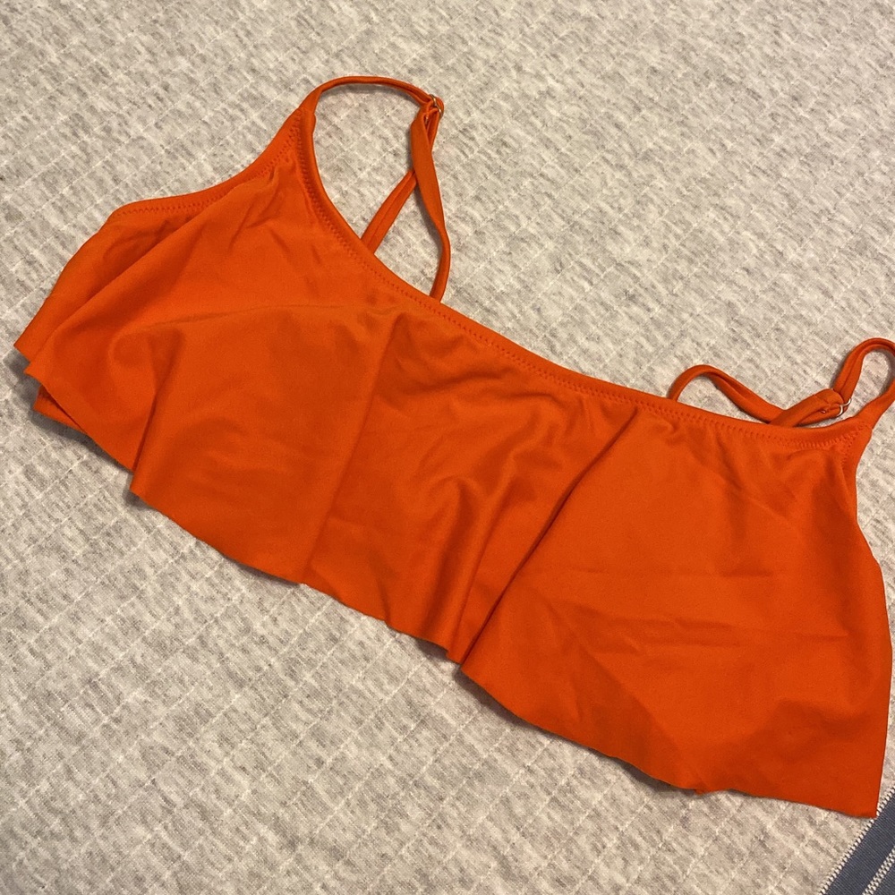 Old navy ruffle bikini top
